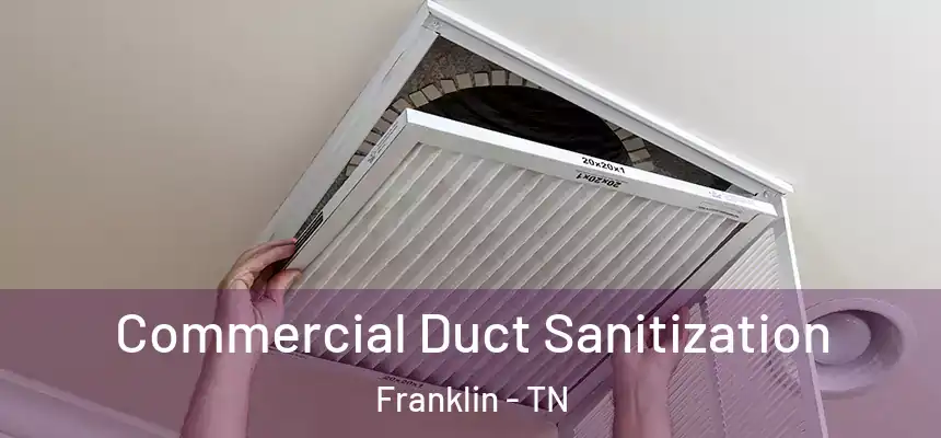 Commercial Duct Sanitization Franklin - TN