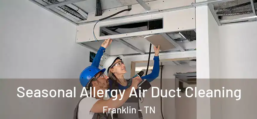 Seasonal Allergy Air Duct Cleaning Franklin - TN
